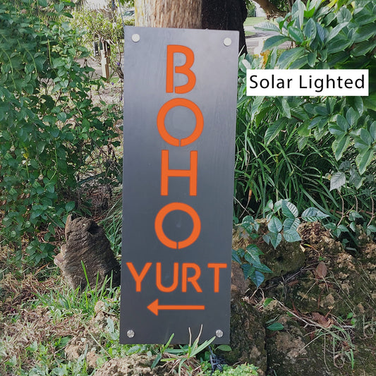 Vacation Rental Yard Sign, Airbnb Custom welcome Plaque