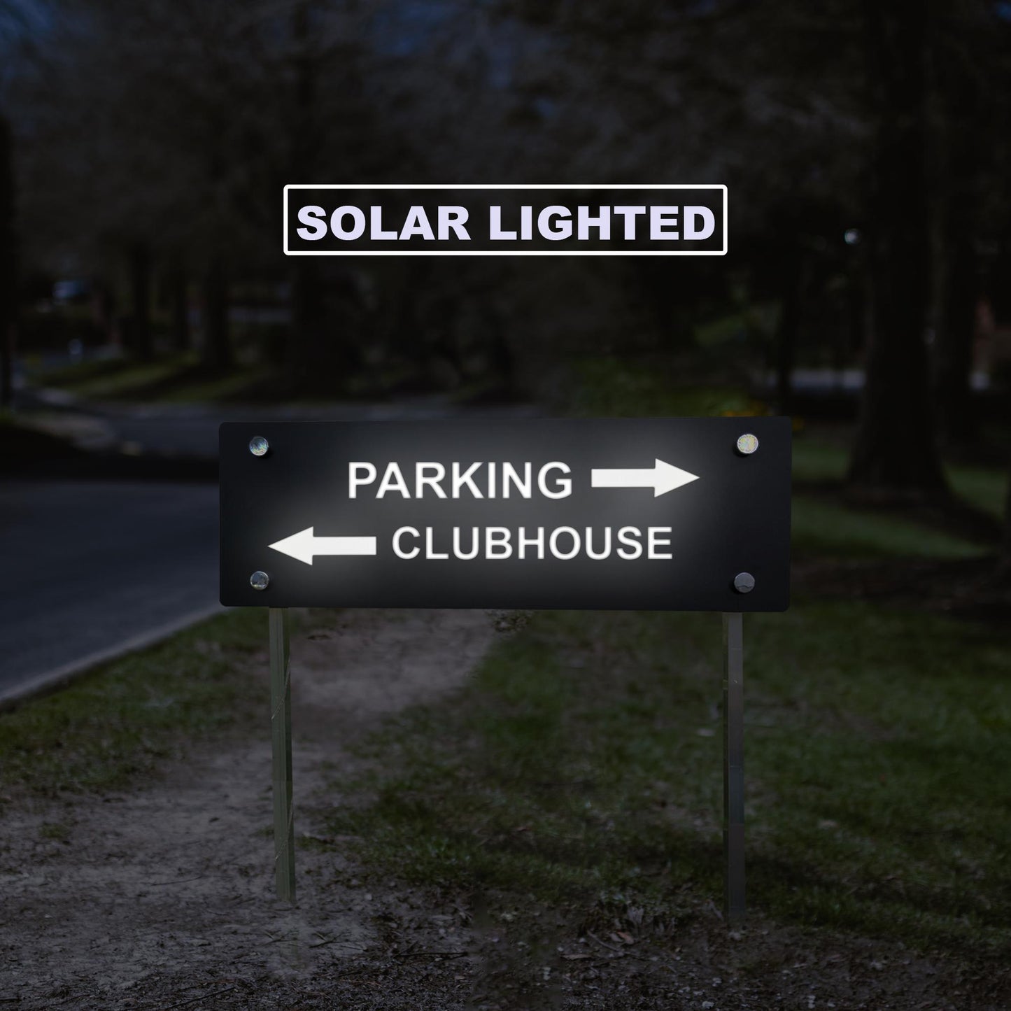 Lighted Commercial Signage - Custom Logo Sign - Outdoor Customizable Plaque