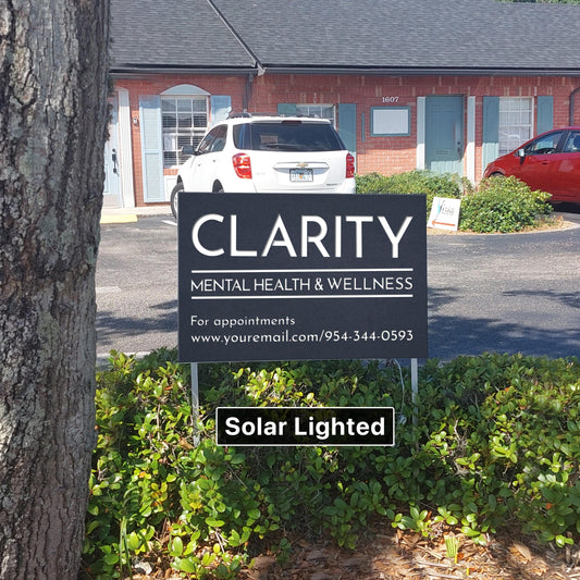 Custom Designed Business Logo Sign