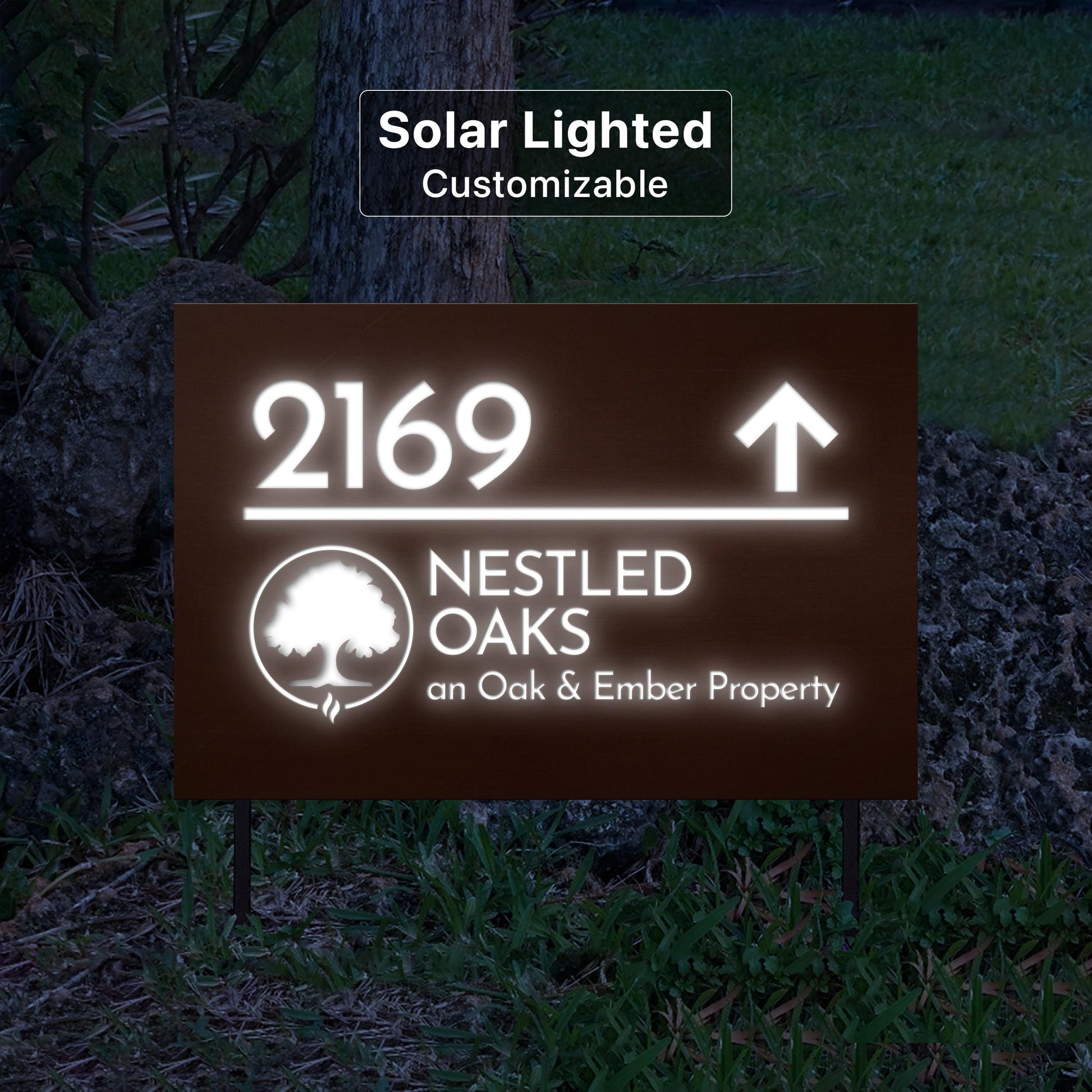 Custom Business Sign – Back-Lit Logo Sign